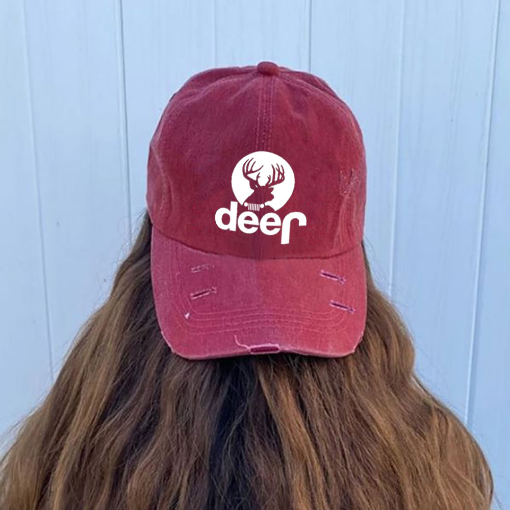 Funny Deer Jp Baseball Cap