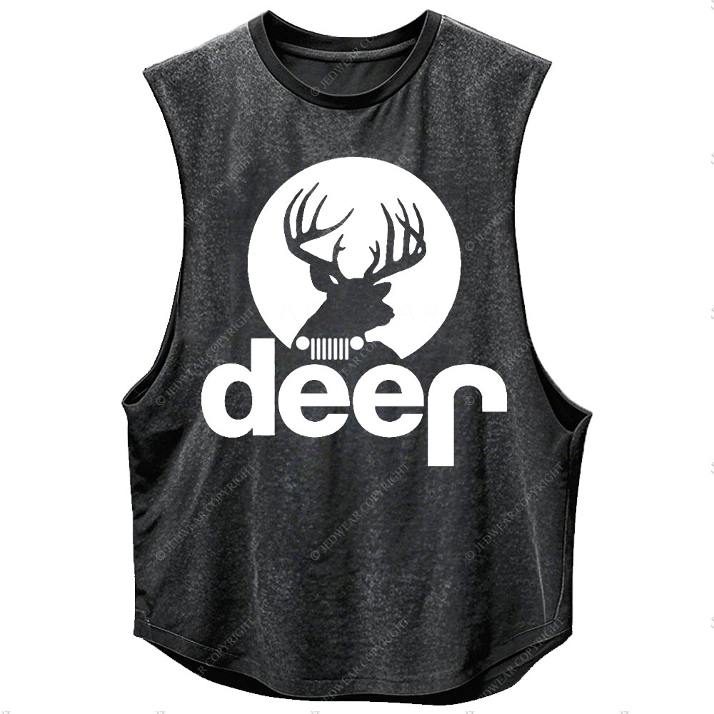 Funny Deer Jp Men Tank