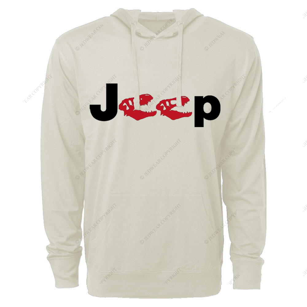 Jp Dinosaur Park Oversized Lightweight Hoodie
