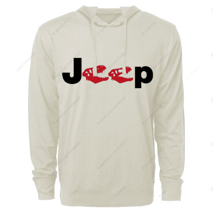 Jp Dinosaur Park Oversized Lightweight Hoodie