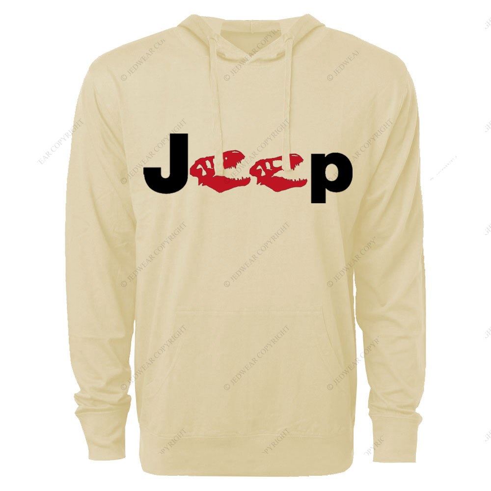 Jp Dinosaur Park Oversized Lightweight Hoodie