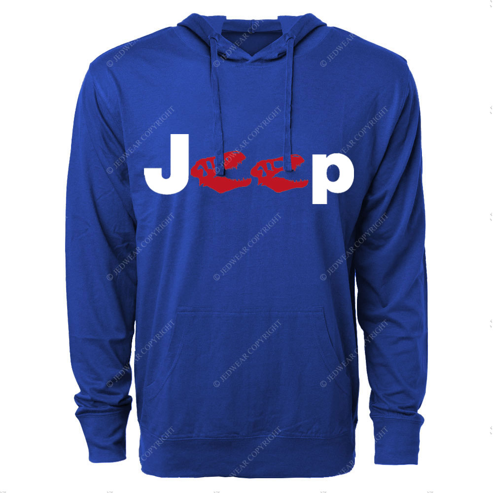 Jp Dinosaur Park Oversized Lightweight Hoodie