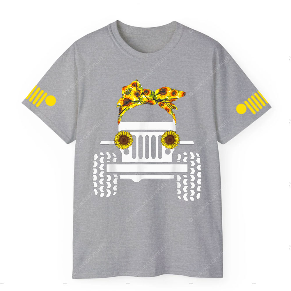 Cute Jps Sunflower Floral Flowers T-shirt