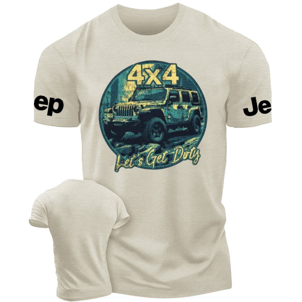 Let's Get Dirty 4x4 Off-road Jp T-Shirt