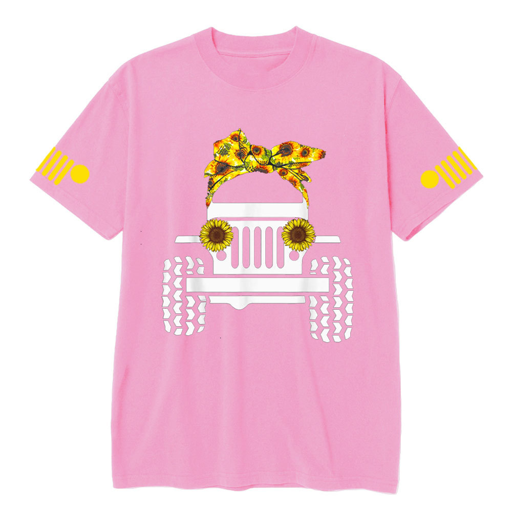 Cute Jps Sunflower Floral Flowers T-shirt