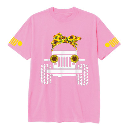 Cute Jps Sunflower Floral Flowers T-shirt