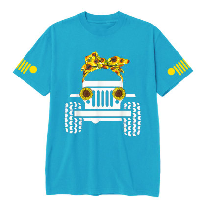 Cute Jps Sunflower Floral Flowers T-shirt