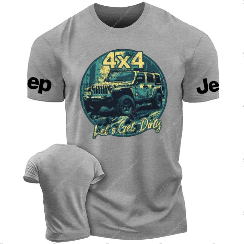 Let's Get Dirty 4x4 Off-road Jp T-Shirt