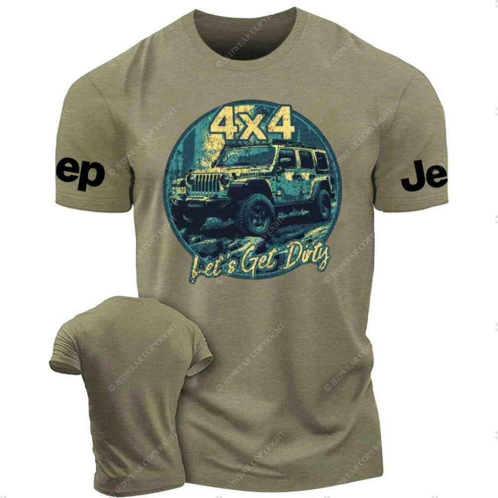 Let's Get Dirty 4x4 Off-road Jp T-Shirt