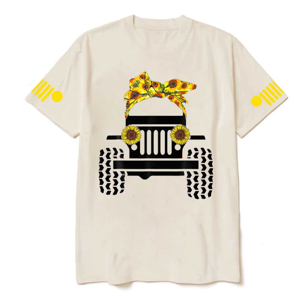 Cute Jps Sunflower Floral Flowers T-shirt