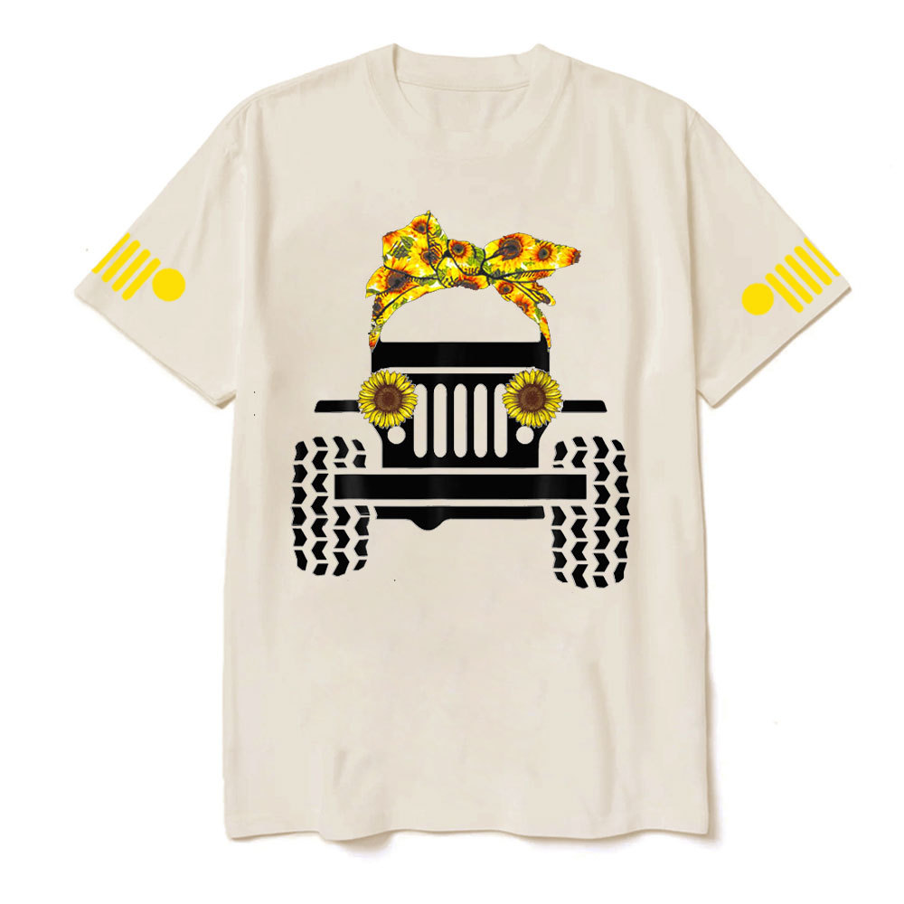 Cute Jps Sunflower Floral Flowers T-shirt