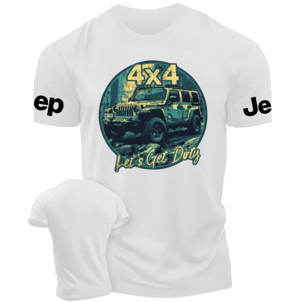 Let's Get Dirty 4x4 Off-road Jp T-Shirt