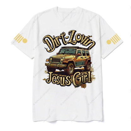 Dirt Lovin Jesus Girl Comfort Colors Jp T-Shirt