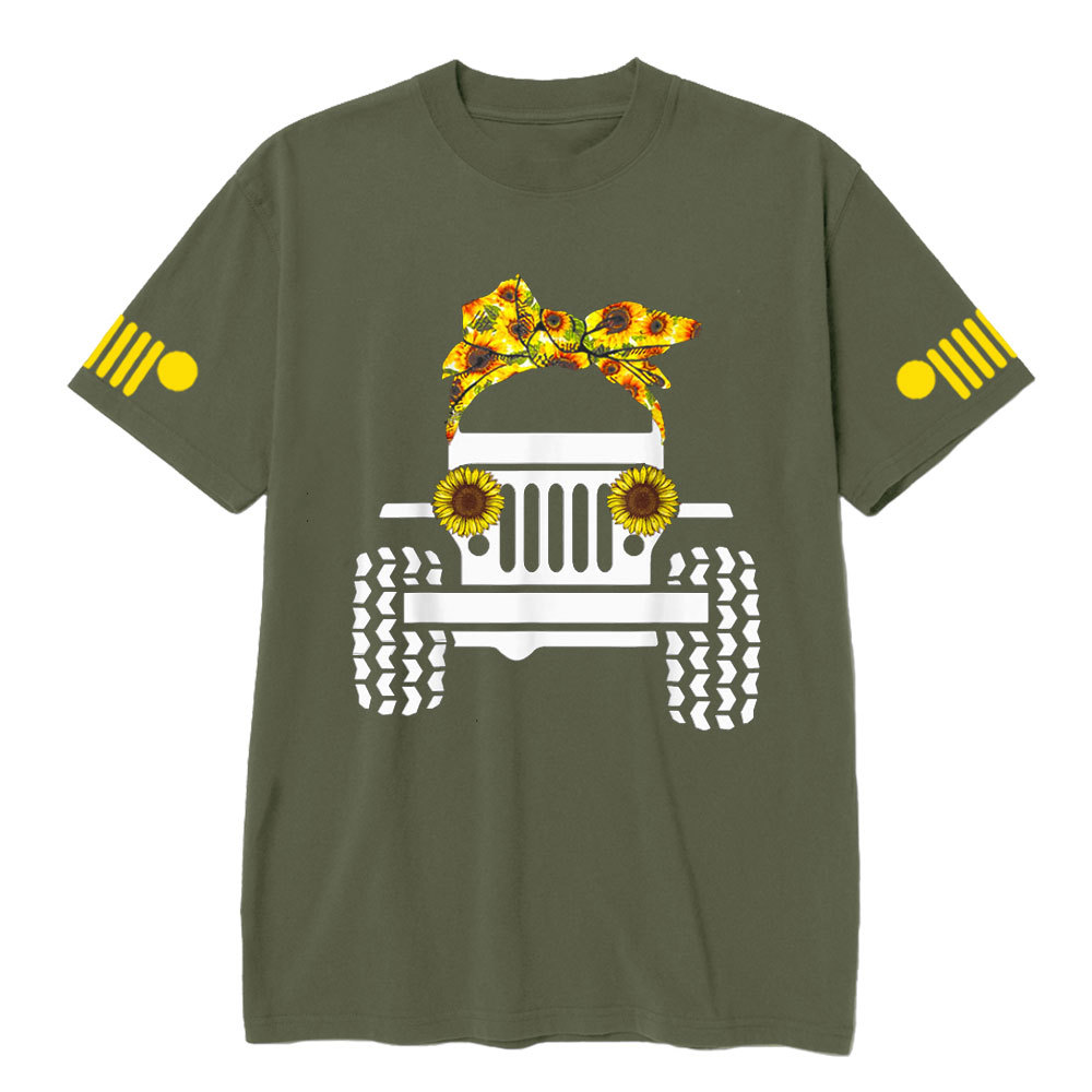 Cute Jps Sunflower Floral Flowers T-shirt