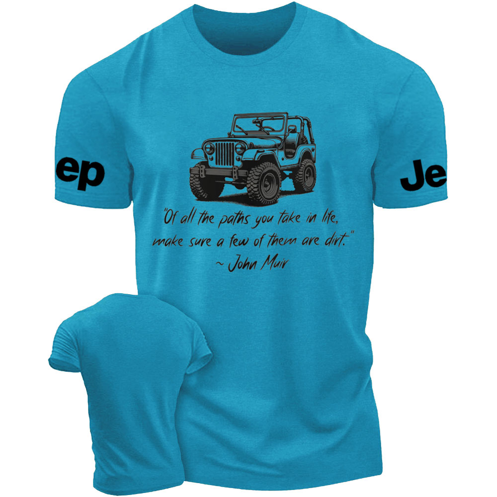 Dirt Path John Muir Quote Jp Funny T-Shirt