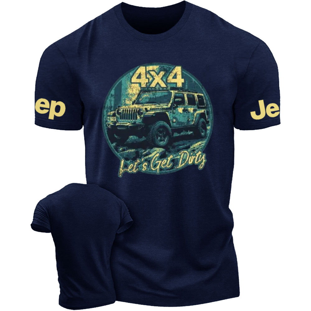 Let's Get Dirty 4x4 Off-road Jp T-Shirt