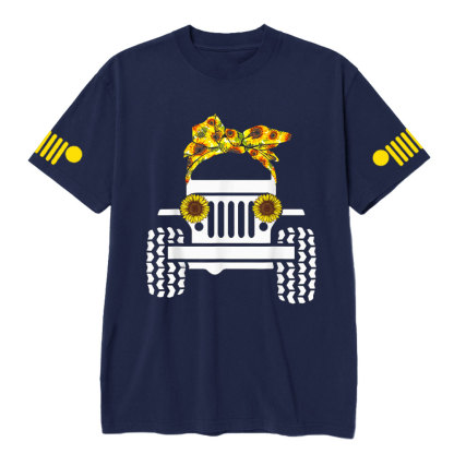 Cute Jps Sunflower Floral Flowers T-shirt
