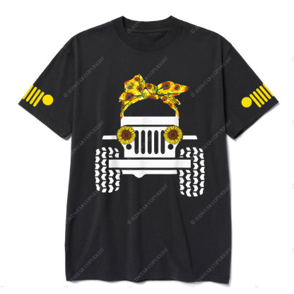 Cute Jps Sunflower Floral Flowers T-shirt