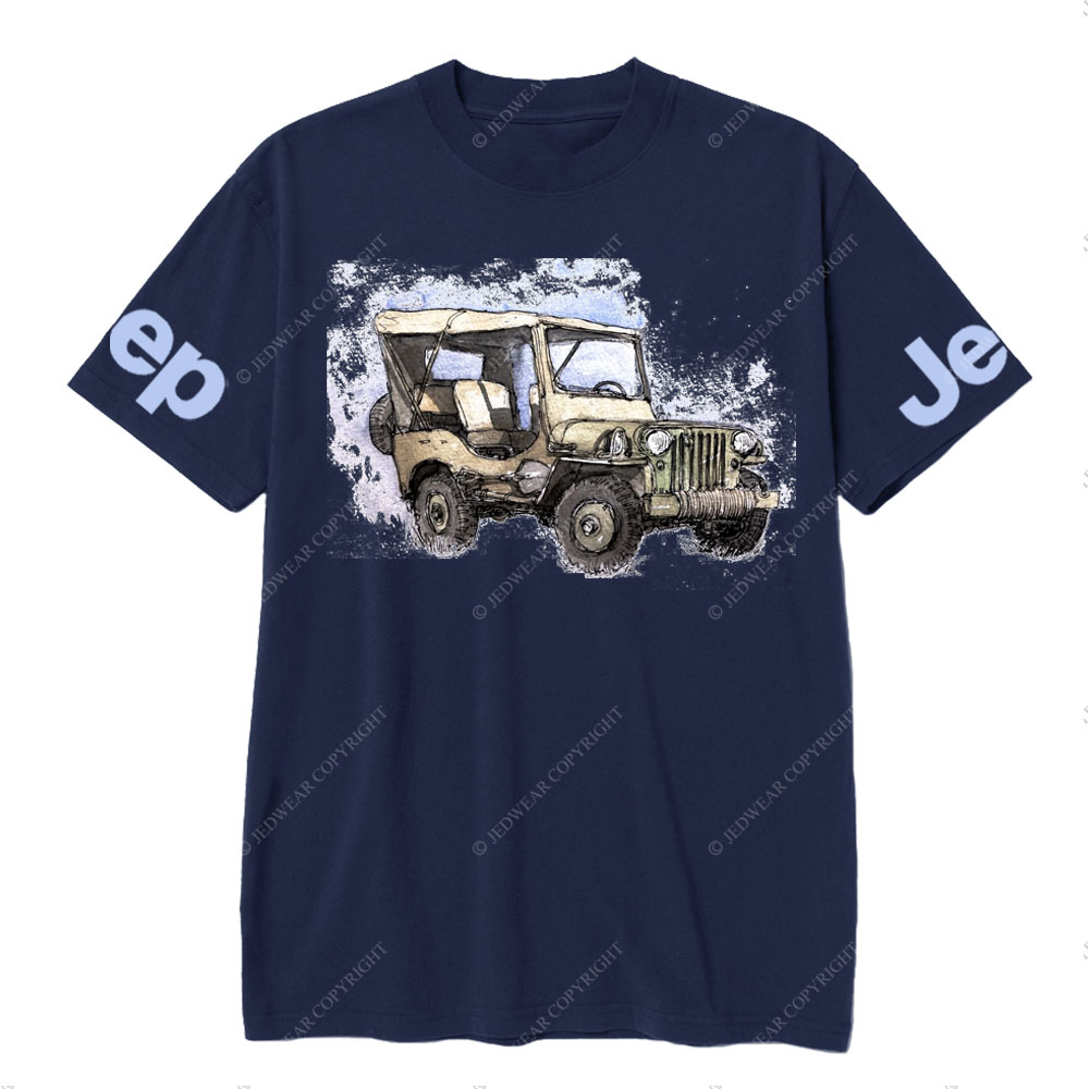 US Army Watercolor Jp Lover T-Shirt