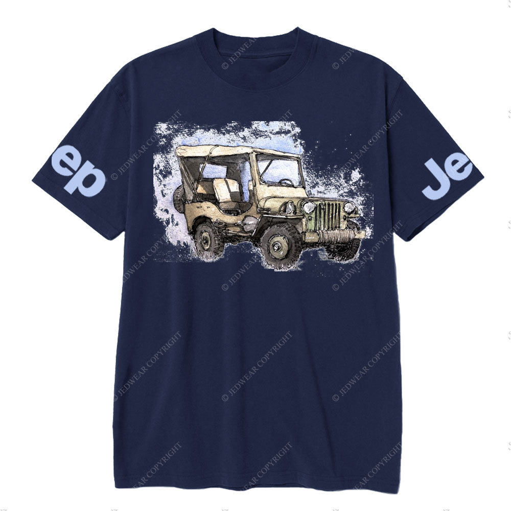 US Army Watercolor Jp Lover T-Shirt