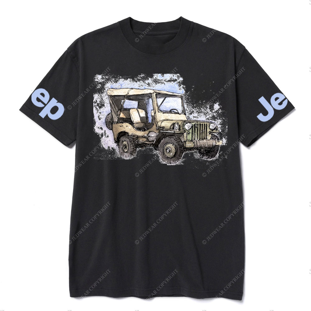 US Army Watercolor Jp Lover T-Shirt