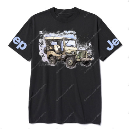 US Army Watercolor Jp Lover T-Shirt