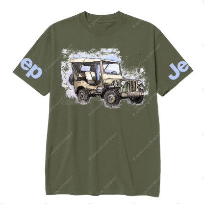 US Army Watercolor Jp Lover T-Shirt