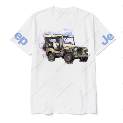 US Army Watercolor Jp Lover T-Shirt