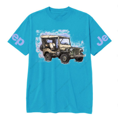US Army Watercolor Jp Lover T-Shirt