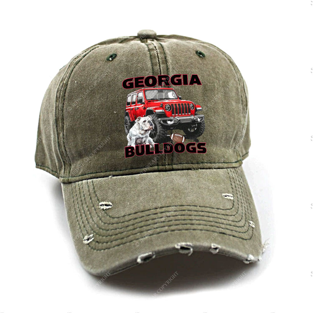 Georgia Jp Bulldog Baseball Cap