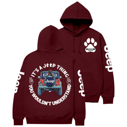 Jp Grille Dog Thing Casual Hoodie