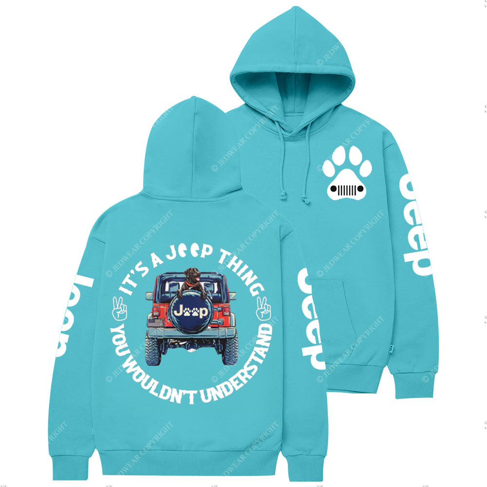 Jp Grille Dog Thing Casual Hoodie