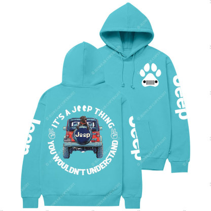 Jp Grille Dog Thing Casual Hoodie