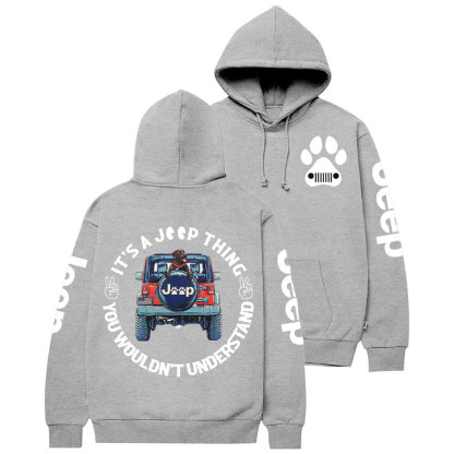 Jp Grille Dog Thing Casual Hoodie