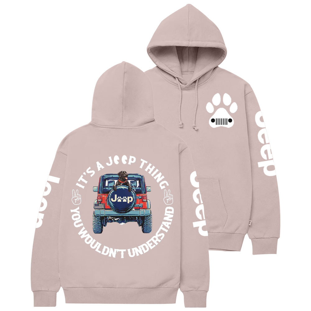 Jp Grille Dog Thing Casual Hoodie