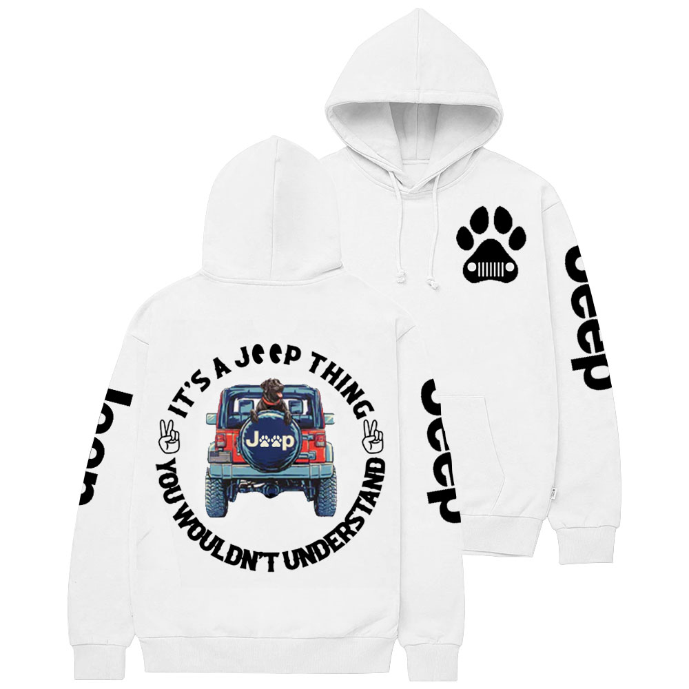 Jp Grille Dog Thing Casual Hoodie