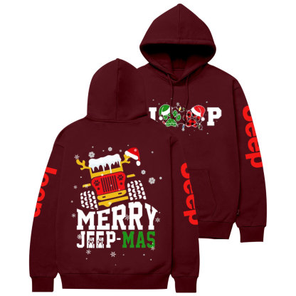 Merry Jp Dog Mas Christmas Gift Casual Hoodie
