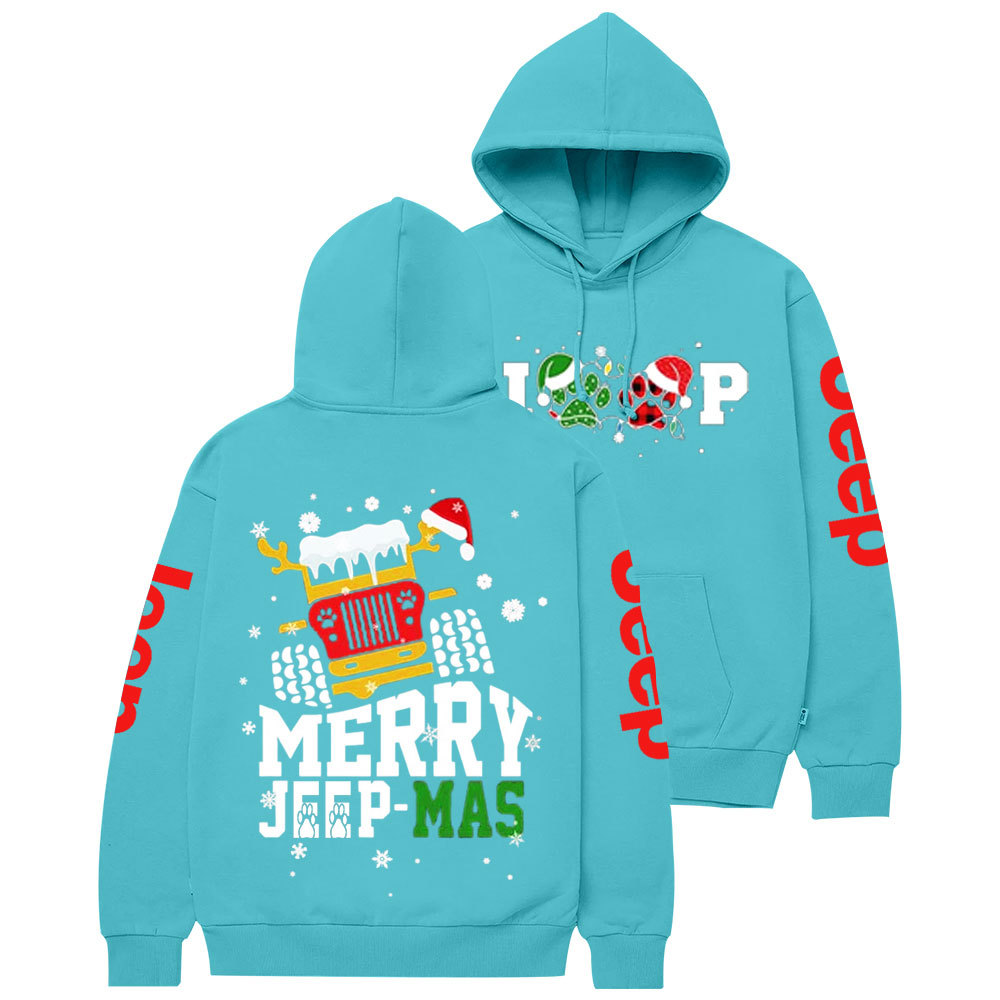 Merry Jp Dog Mas Christmas Gift Casual Hoodie