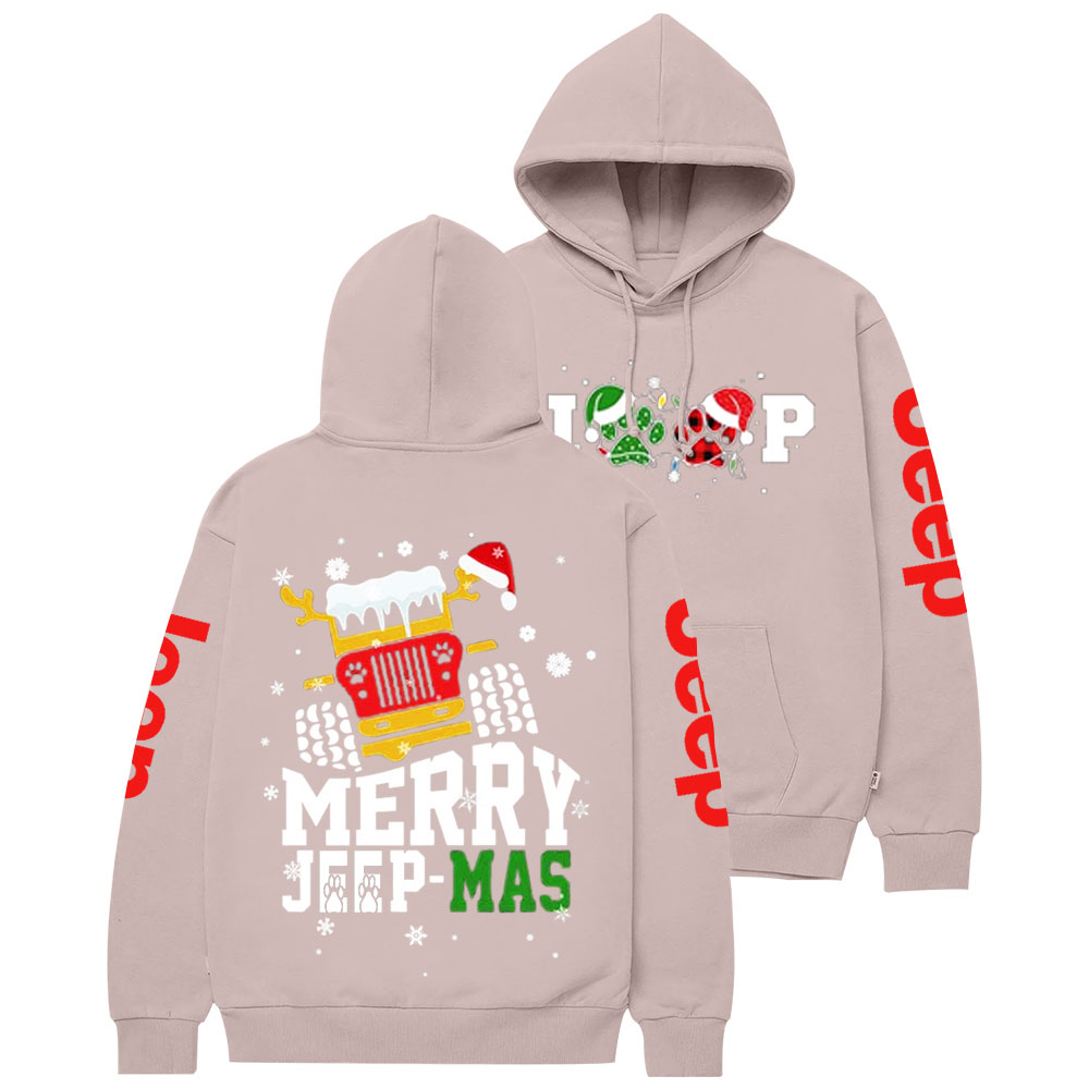 Merry Jp Dog Mas Christmas Gift Casual Hoodie
