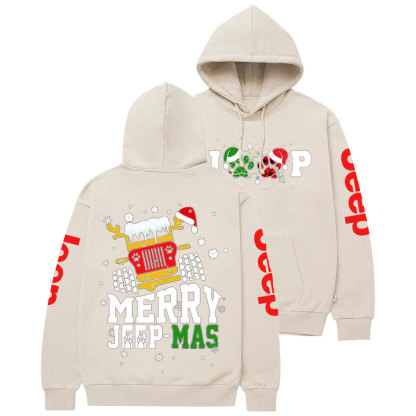 Merry Jp Dog Mas Christmas Gift Casual Hoodie