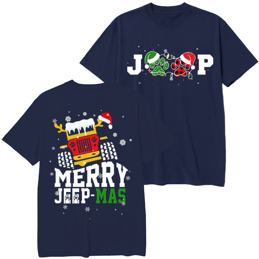 Merry Jp Dog Mas Christmas Gift T-Shirt