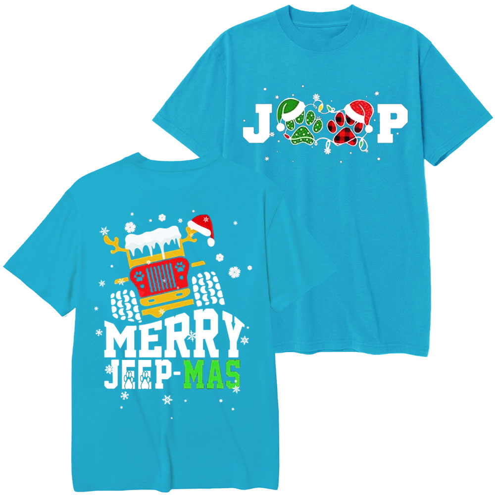 Merry Jp Dog Mas Christmas Gift T-Shirt