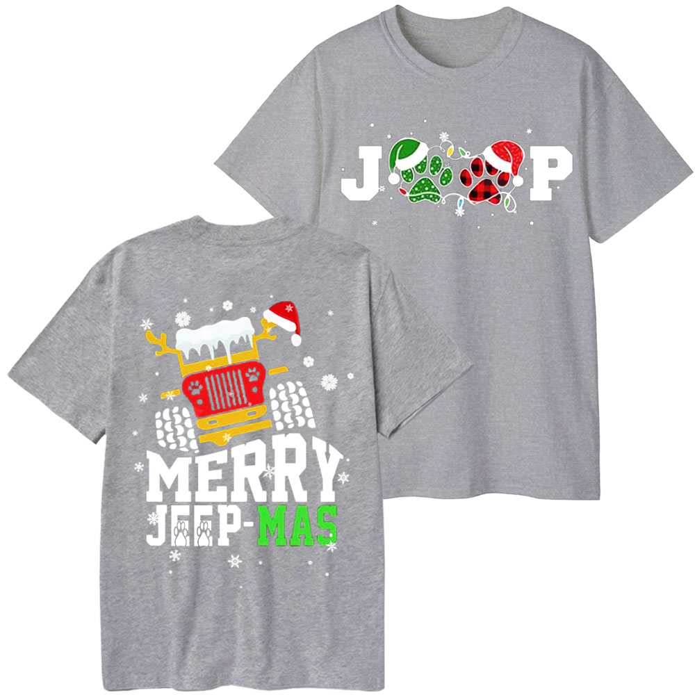 Merry Jp Dog Mas Christmas Gift T-Shirt