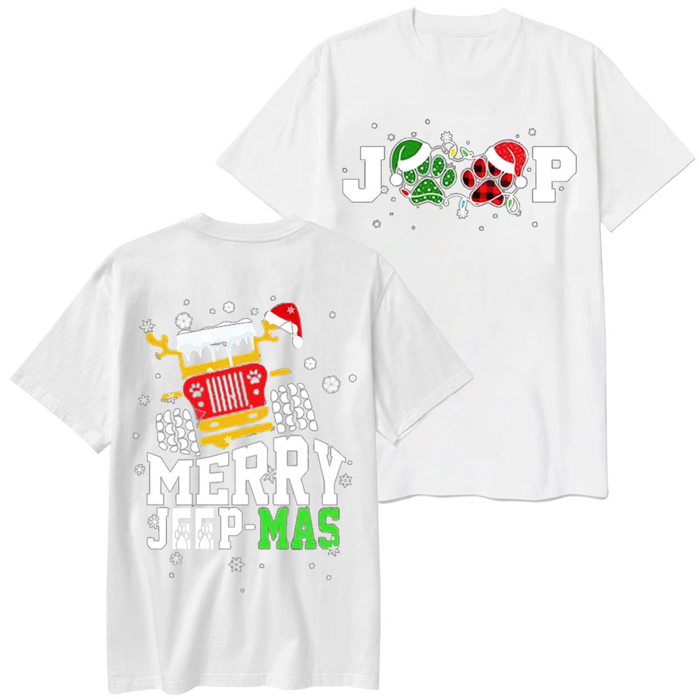 Merry Jp Dog Mas Christmas Gift T-Shirt