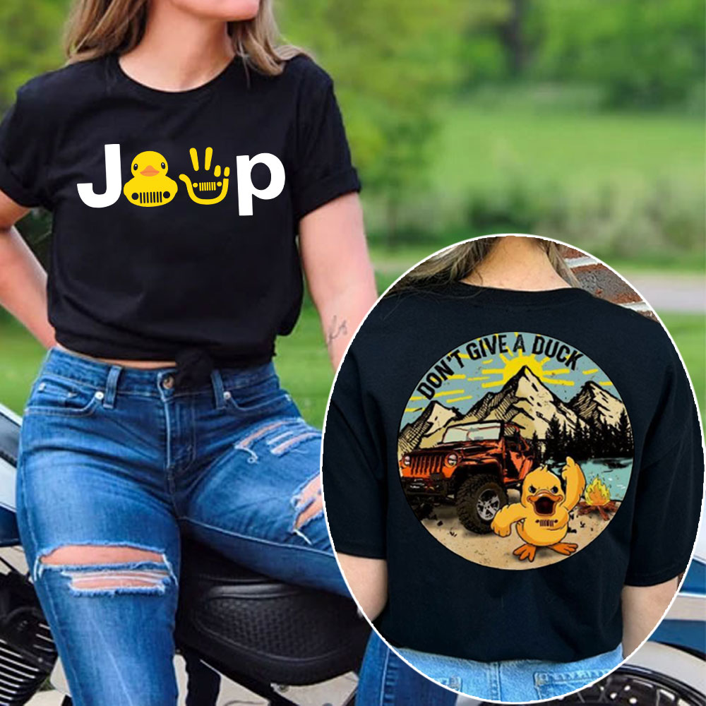Vintage Don't Give A Duck Women T-Shirt