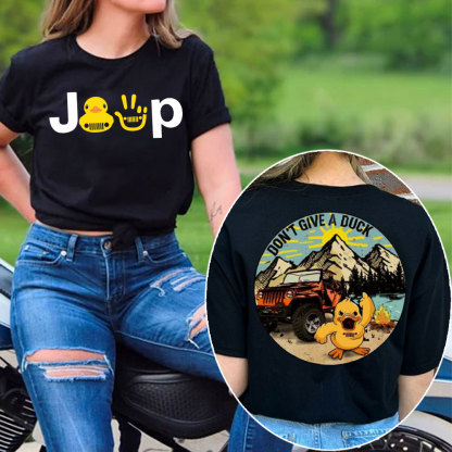 Vintage Don't Give A Duck Women T-Shirt