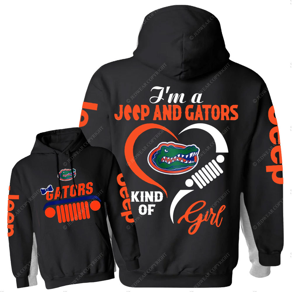 Florida Gators Football Team Heart Jp Girl Casual Hoodie