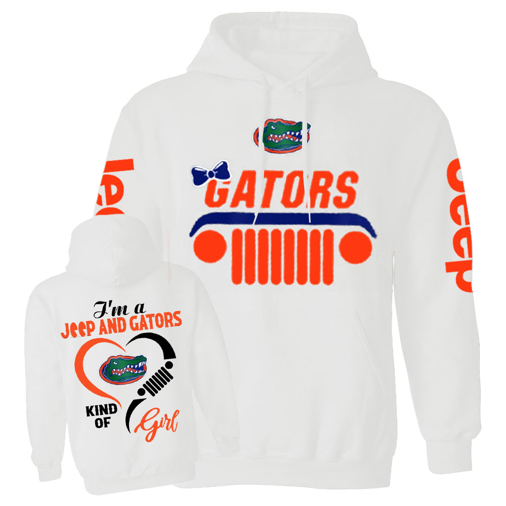 Florida Gators Football Team Heart Jp Girl Casual Hoodie