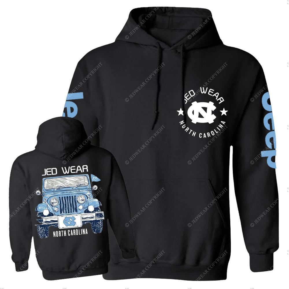 UNC Tar Heels Jp Casual Hoodie