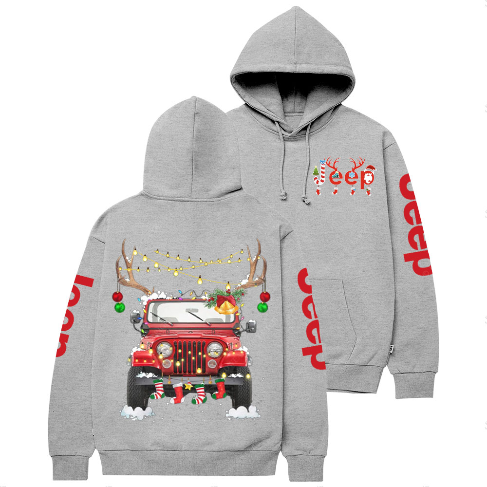 Elk Jp Christmas Vibes Jp Casual Hoodie
